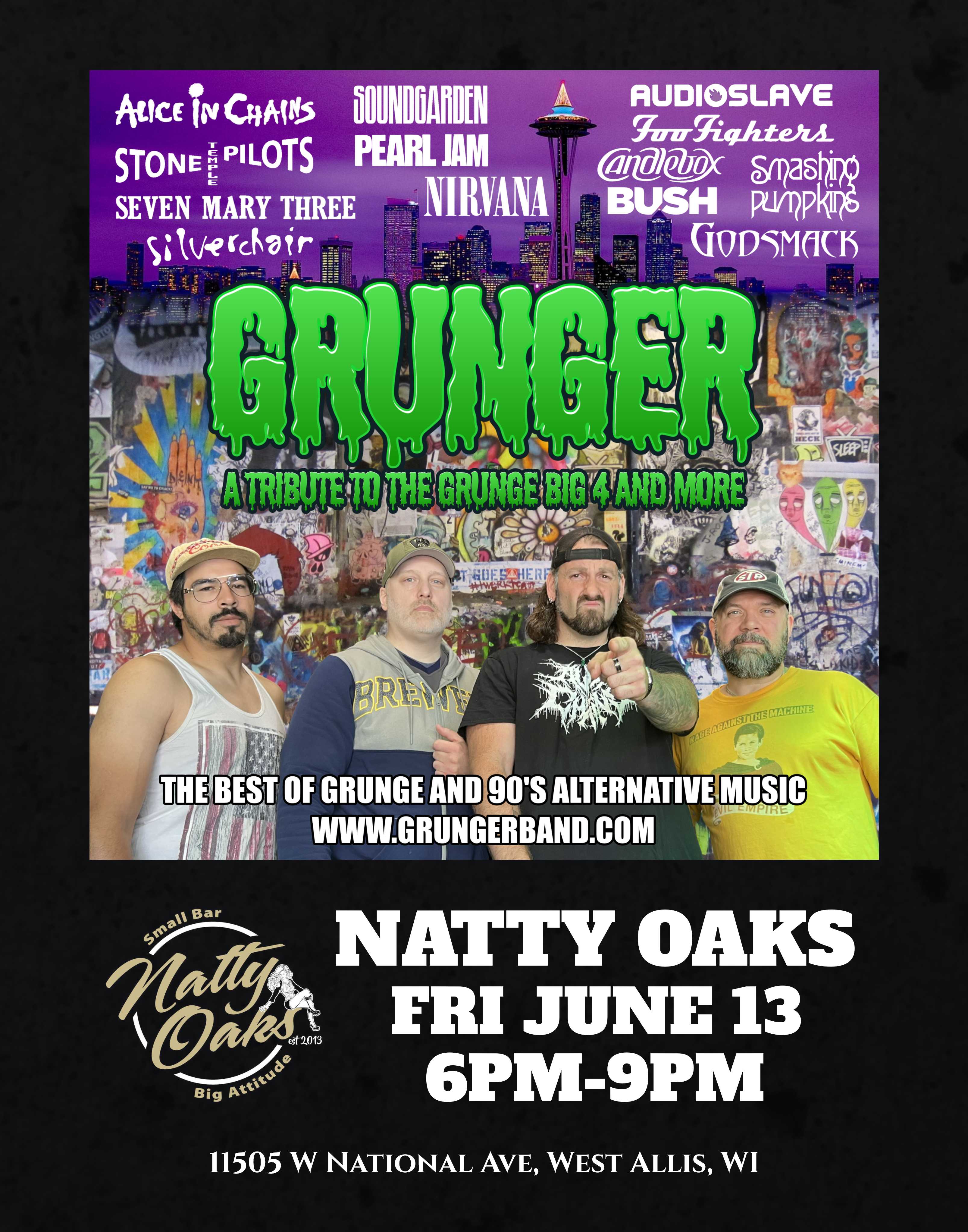 GRUNGER Live at Natty Oaks! GRUNGER Live at Natty Oaks!
