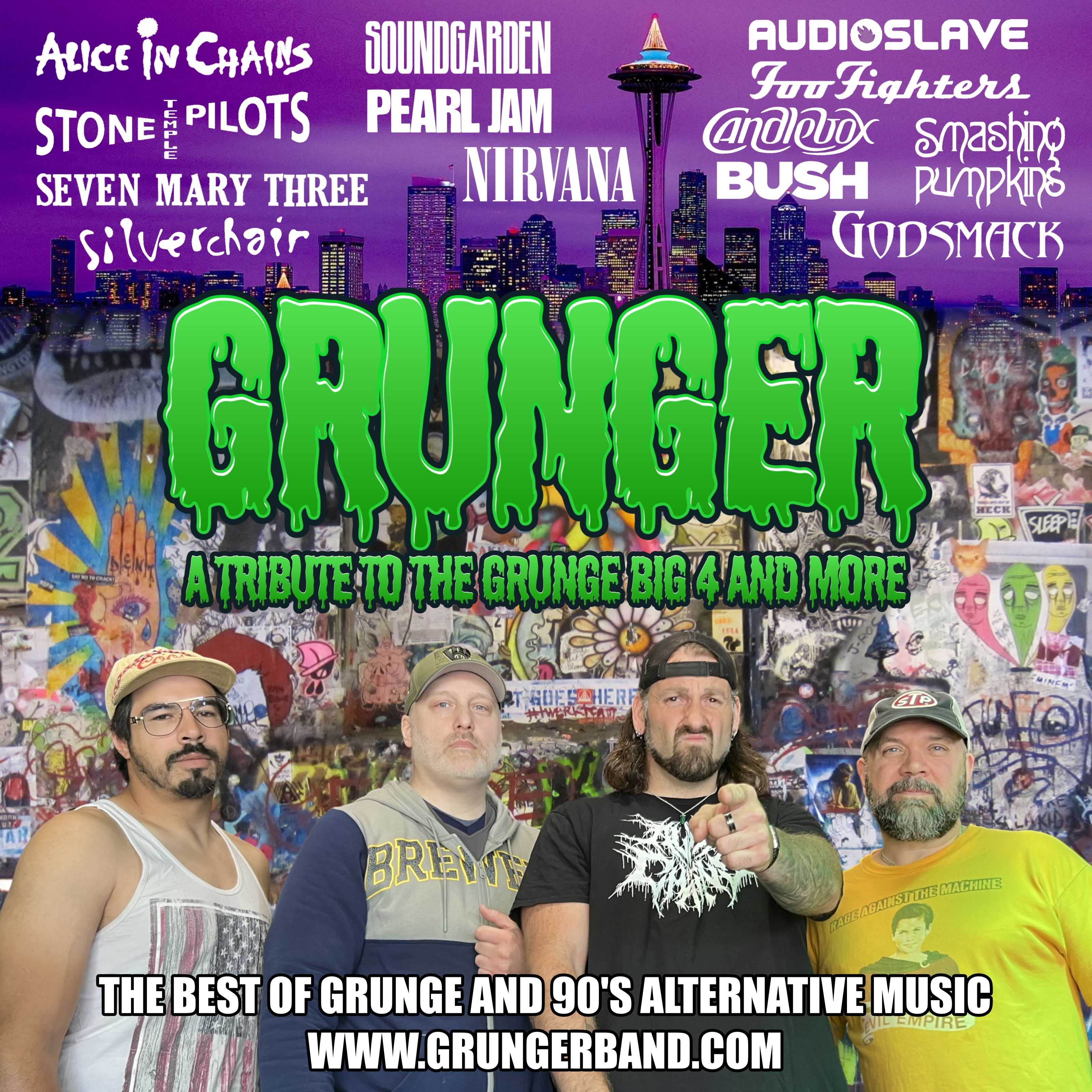 GRUNGER - Grunge & 90s alternative rock! GRUNGER - Grunge & 90s alternative rock!