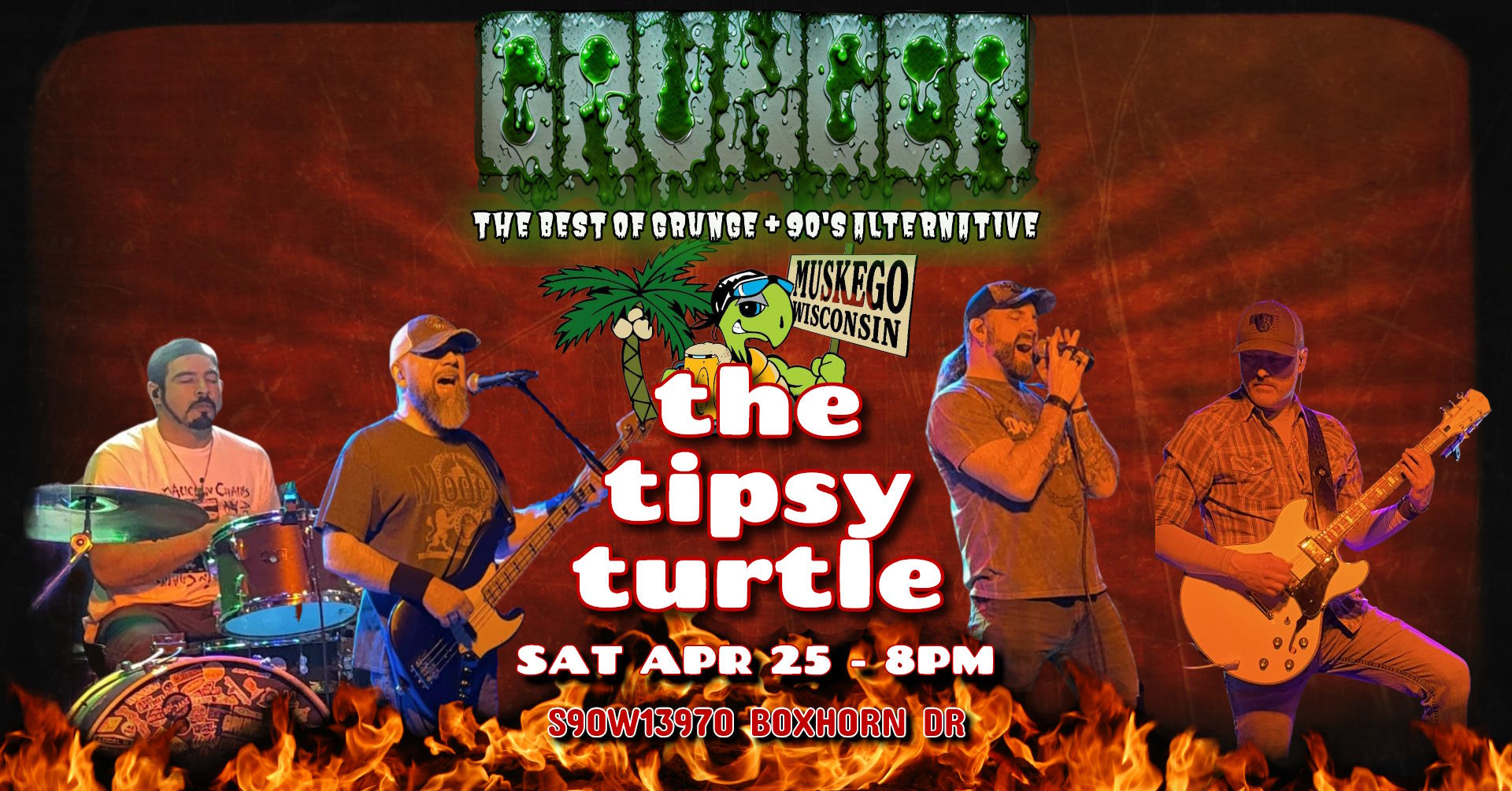 GRUNGER Debuts at The Tipsy Turtle