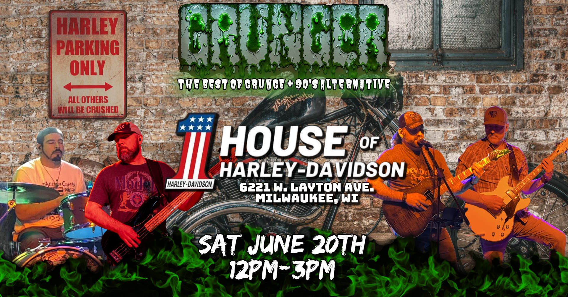 GRUNGER LIVE at House of Harley-Davidson GRUNGER LIVE at House of Harley-Davidson
